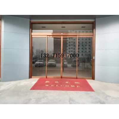鄭州玫瑰金自動門安裝